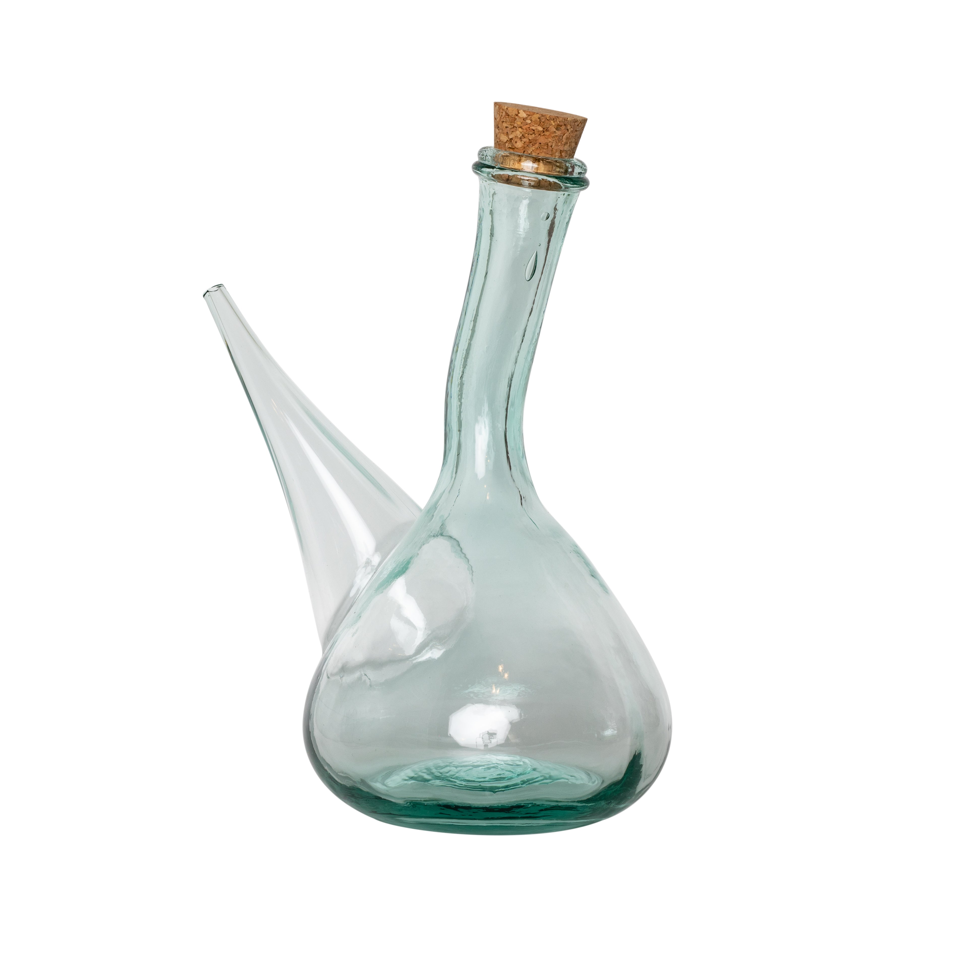 Brule Glass Wine Porron Pitcher, Imported Decanter from Spain 1